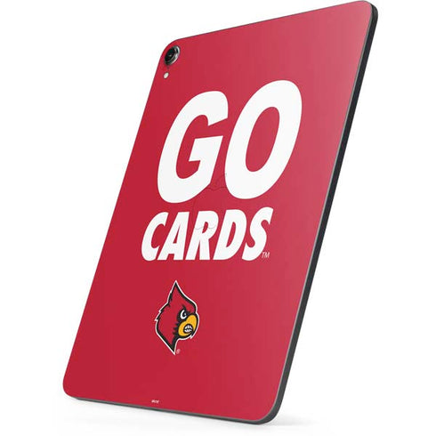 University of Louisville Go Cards Apple iPad Pro Skin