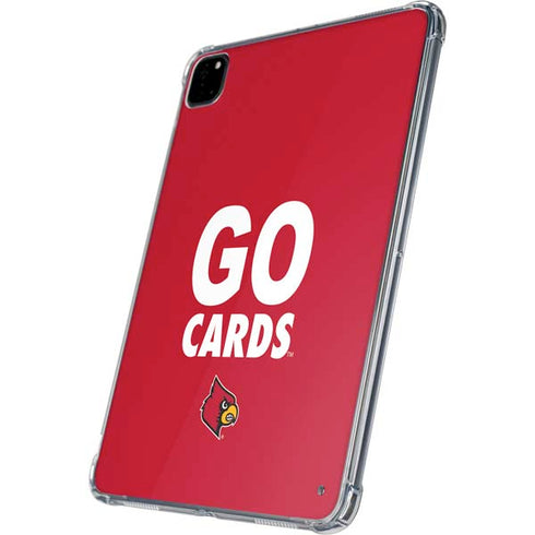 University of Louisville Go Cards iPad Pro 11in (2024) Clear Case