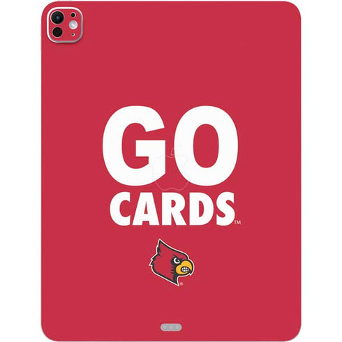 University of Louisville Go Cards iPad Pro 13in M4 (2024) Skin
