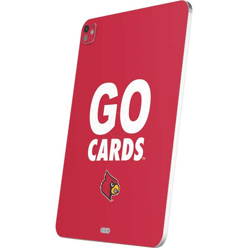 University of Louisville Go Cards iPad Pro 13in M4 (2024) Skin