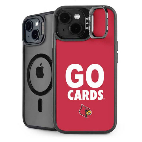 University of Louisville Go Cards iPhone 15 Kickstand Case