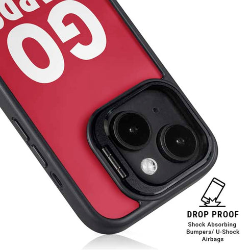 University of Louisville Go Cards iPhone 15 Plus Kickstand Case