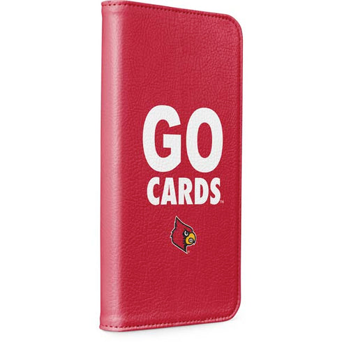 University of Louisville Go Cards iPhone 15 Pro Folio Case