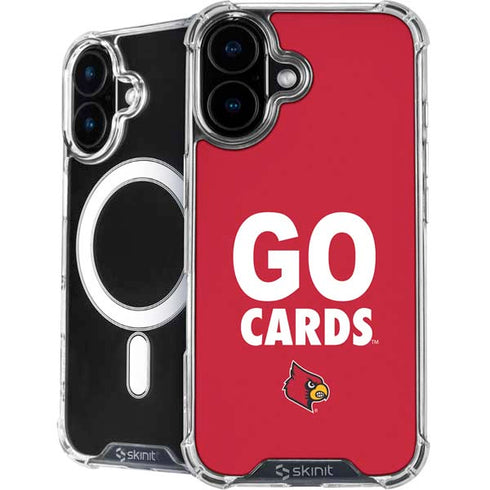 University of Louisville Go Cards iPhone 16 MagSafe Case