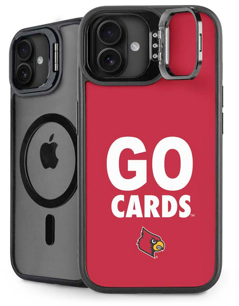 University of Louisville Go Cards iPhone 16 Plus Kickstand Case