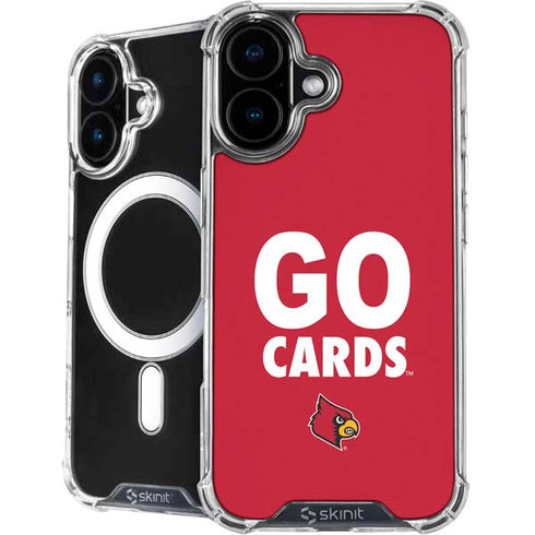 University of Louisville Go Cards iPhone 16 Plus MagSafe Case