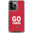 University of Louisville Go Cards iPhone 16 Pro Clear Case