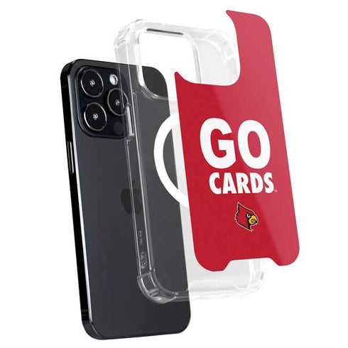 University of Louisville Go Cards iPhone 16 Pro Max MagSafe Case