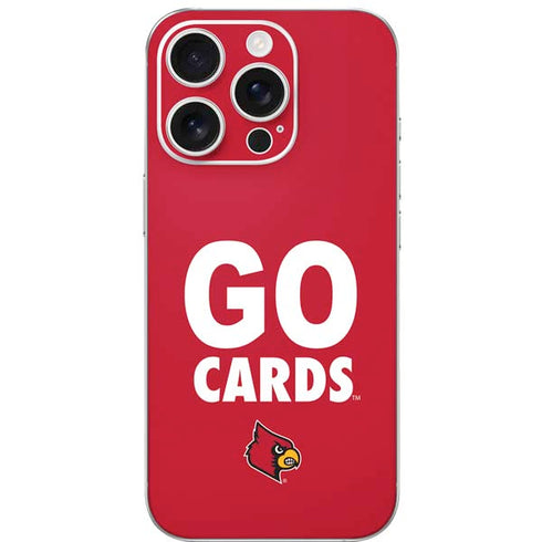 University of Louisville Go Cards iPhone 16 Pro Skin