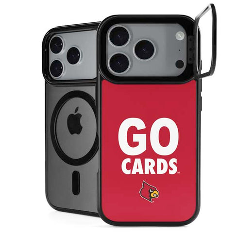 University of Louisville Go Cards iPhone 18 Pro Max Kickstand Case