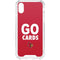 University of Louisville Go Cards iPhone XS Clear Case