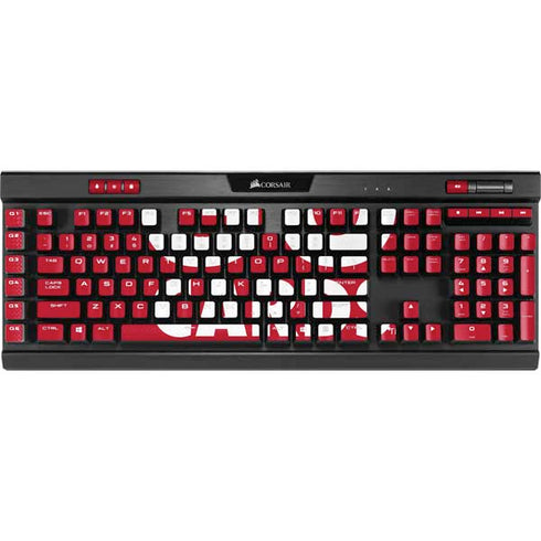 University of Louisville Go Cards K95 RGB PLATINUM Mechanical Gaming Keyboard Skin