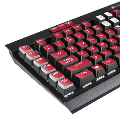 University of Louisville Go Cards K95 RGB PLATINUM Mechanical Gaming Keyboard Skin