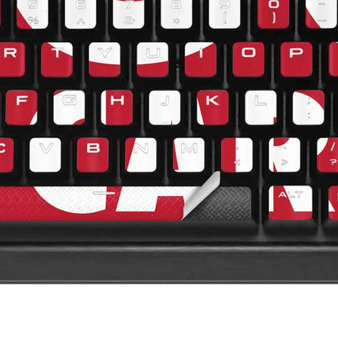 University of Louisville Go Cards K95 RGB PLATINUM Mechanical Gaming Keyboard Skin