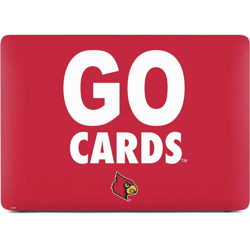 University of Louisville Go Cards Apple MacBook Air Skin