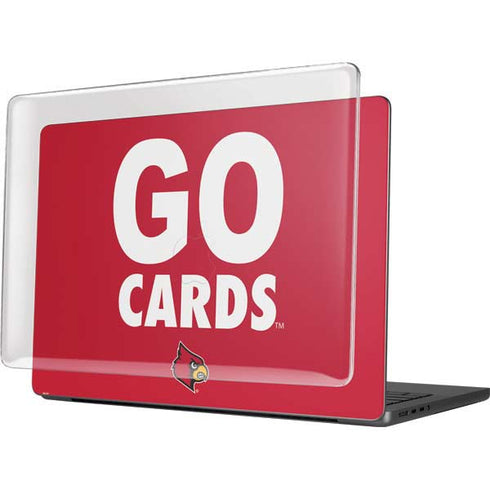 University of Louisville Go Cards MacBook Pro 14in (2021-24) Case plus Skin