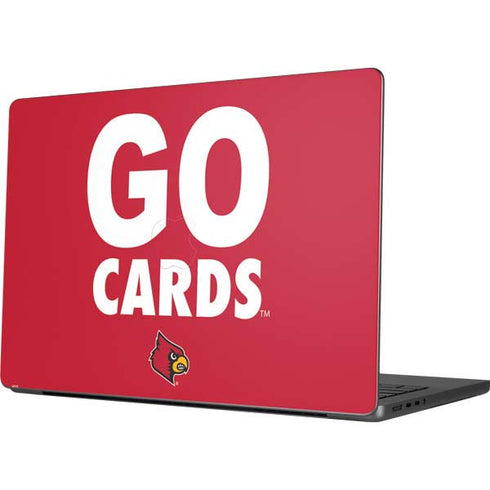 University of Louisville Go Cards Apple MacBook Pro 14-inch Skin