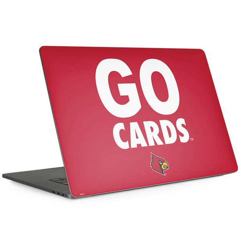 University of Louisville Go Cards MacBook Skins
