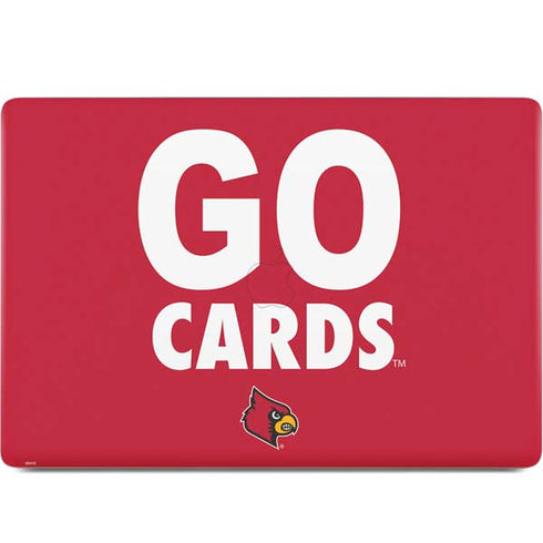 University of Louisville Go Cards MacBook Skins