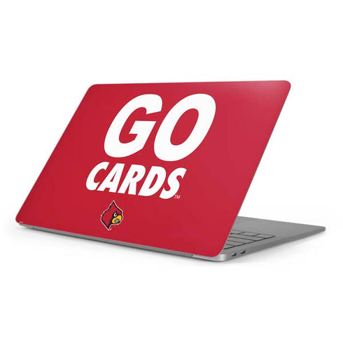 University of Louisville Go Cards Apple MacBook Pro 16-inch Skin