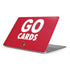 University of Louisville Go Cards Apple MacBook Pro 16-inch Skin