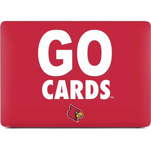 University of Louisville Go Cards Apple MacBook Pro 16-inch Skin