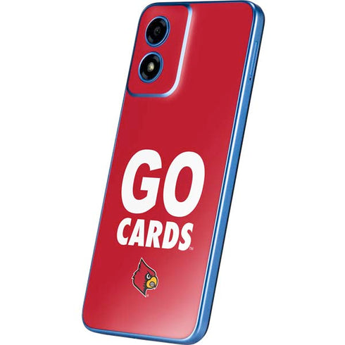 University of Louisville Go Cards Moto G Play 4G (2024) Skin