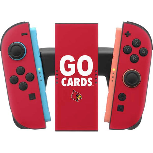University of Louisville Go Cards Nintendo Switch 2 (2025) Joy-Con Controller Skin