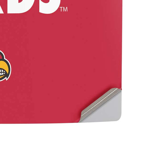 University of Louisville Go Cards PS5 Pro Disk Console Skin