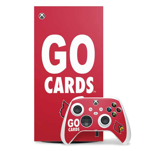 University of Louisville Go Cards Xbox Series X Skins