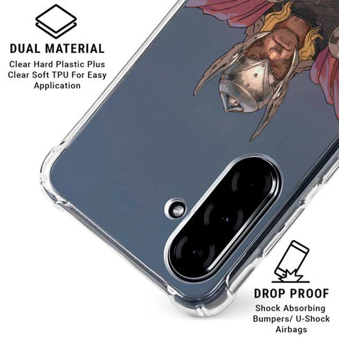 Marvel Thor God of Asgard Galaxy A36 5G Clear Case