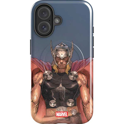Marvel Thor God of Asgard iPhone 16 Plus Magsafe Impact Case