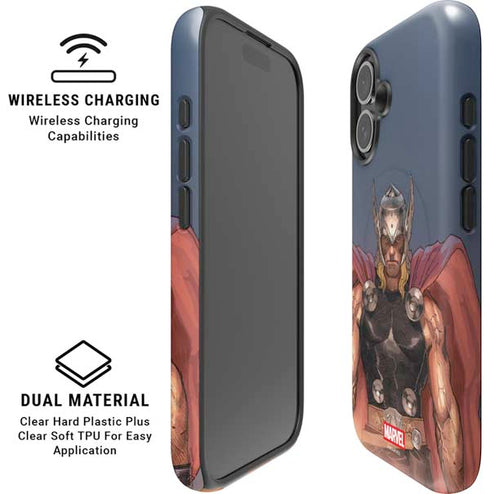 Marvel Thor God of Asgard iPhone 16 Plus Magsafe Impact Case