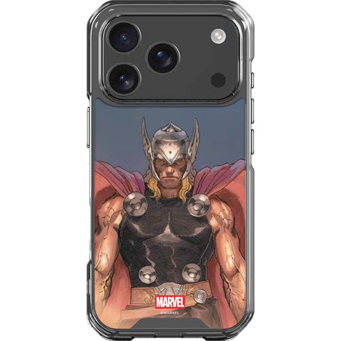 Marvel Thor God of Asgard iPhone 18 Pro Clear Case