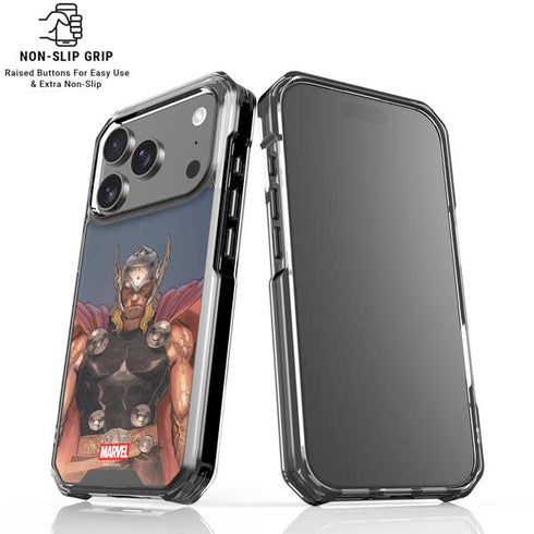 Marvel Thor God of Asgard iPhone 18 Pro Clear Case