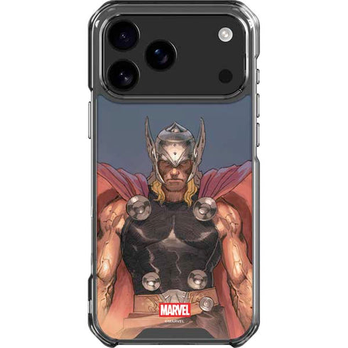 Marvel Thor God of Asgard iPhone 18 Pro Max Clear Case