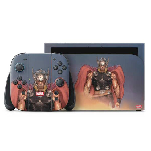 Marvel Thor God of Asgard Nintendo Switch 2 (2025) with Joy-Con Skin