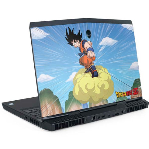 Dragon Ball Z Goku and Nimbus Dell Alienware Skin