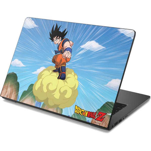 Dragon Ball Z Goku and Nimbus Dell Chromebook Skin