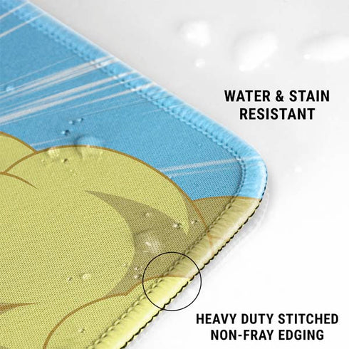 Dragon Ball Z Goku and Nimbus Gaming Mouse Pad