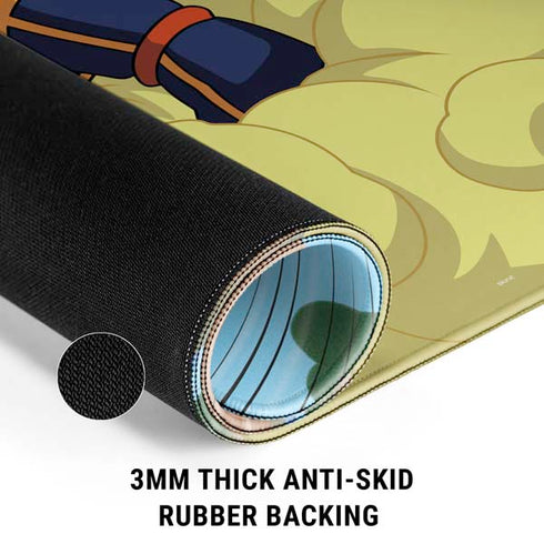 Dragon Ball Z Goku and Nimbus Gaming Mouse Pad