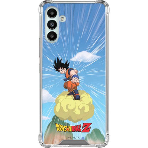 Dragon Ball Z Goku and Nimbus Galaxy A13 5G Clear Case