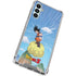 Dragon Ball Z Goku and Nimbus Galaxy A14 5G Clear Case