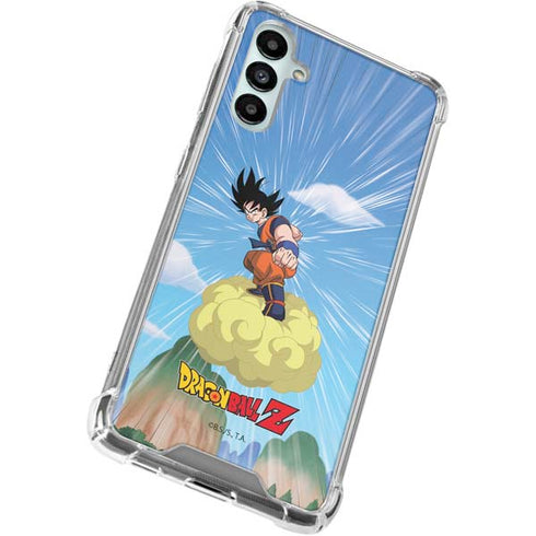 Dragon Ball Z Goku and Nimbus Galaxy A15 5G Clear Case