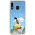 Dragon Ball Z Goku and Nimbus Galaxy A20 Clear Case