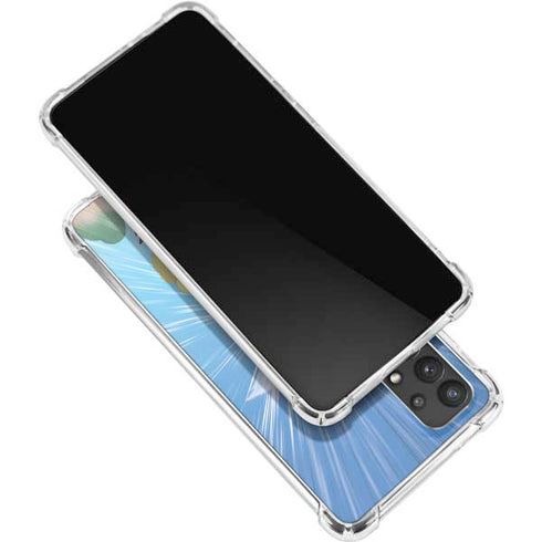 Dragon Ball Z Goku and Nimbus Galaxy A32 5G Clear Case