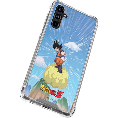Dragon Ball Z Goku and Nimbus Galaxy A54 5G Clear Case