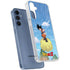 Dragon Ball Z Goku and Nimbus Galaxy A55 5G Clear Case