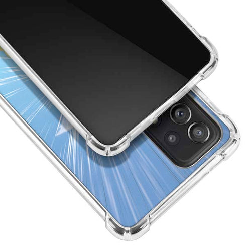 Dragon Ball Z Goku and Nimbus Galaxy A72 5G Clear Case