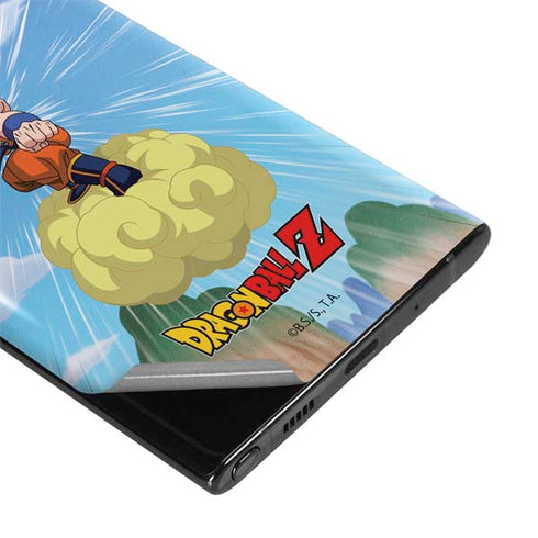 Dragon Ball Z Goku and Nimbus Galaxy Note 10 Plus Skin